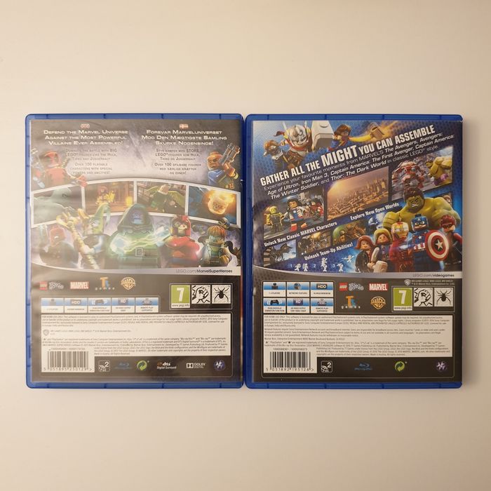 LEGO Marvel Super Heroes & LEGO Marvels Avengers PS4/Playstation 4