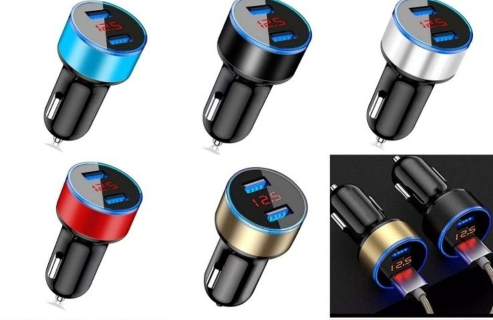 В АВТО зарядное, в авто