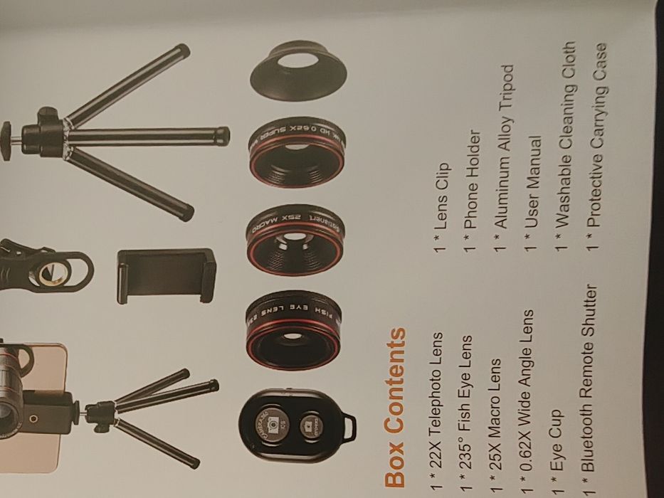 Kit lentile smartphone