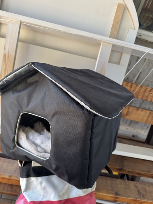 Домик для кошки с утеплителем