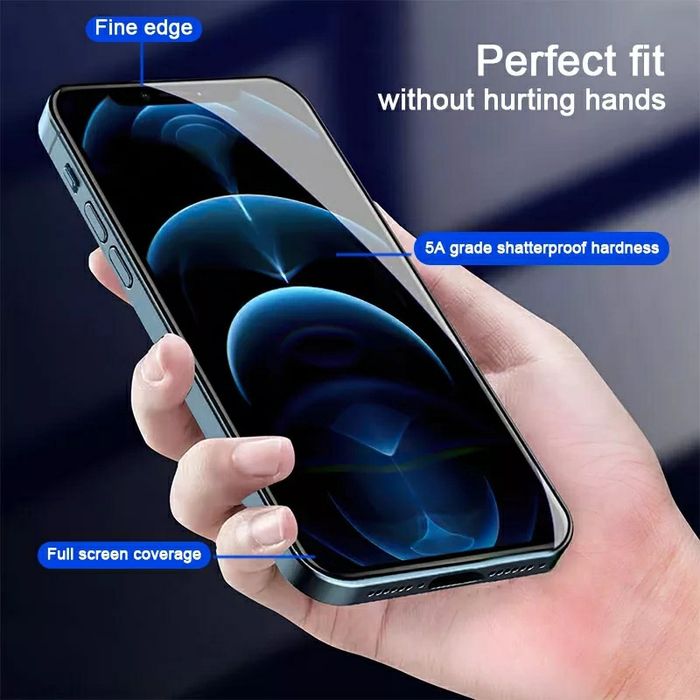 5D Стъклен протектор за Apple iPhone 12 / 12 Pro / 12 Mini / 13 Max
