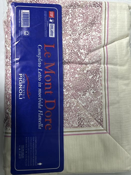 OFERTĂ URGENTĂ  Set lenjerie pat dublu UNIQUE – bumbac 100% – nou