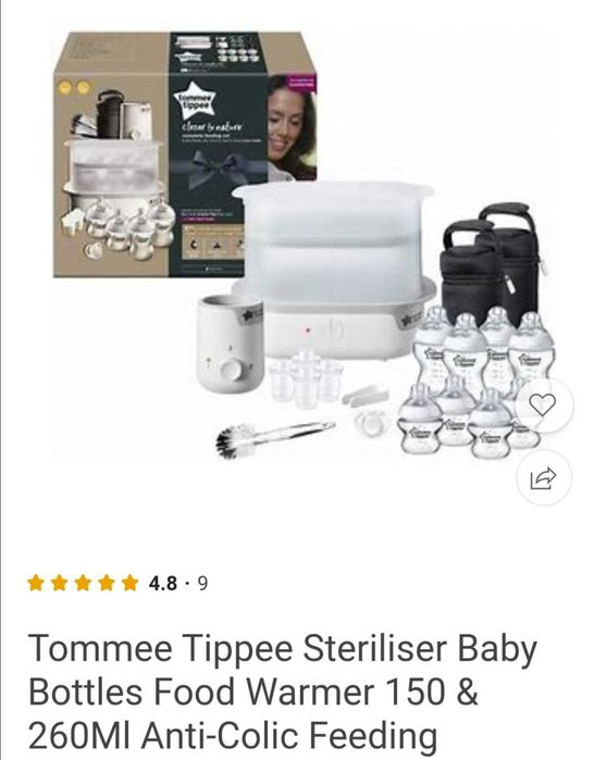 Tommee Tippee комплект 2в1+ Антиколик бутилки +бонуси+