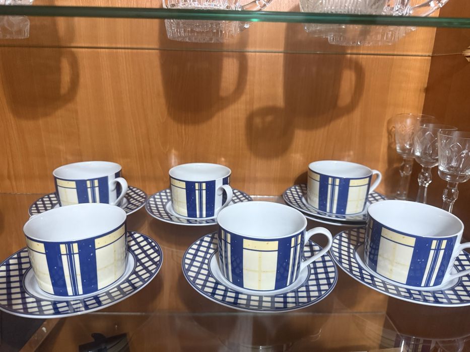 Cescute cafea / ceai cu farfuriute