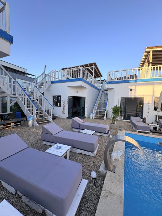 Nibiru Costinesti cazare bungalow casuta piscina vedere la mare