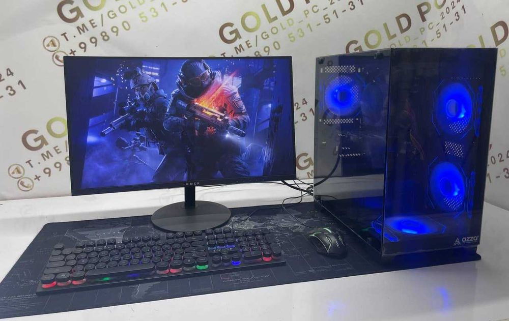 H410M / i3 10100 / GTX 1650 4GB / DDR4 8GB / SSD 128GB / CS2 = 150 FPS