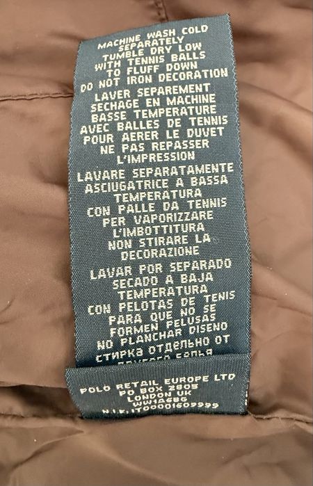 Пухено мъжко яке без ръкави Ralph Lauren