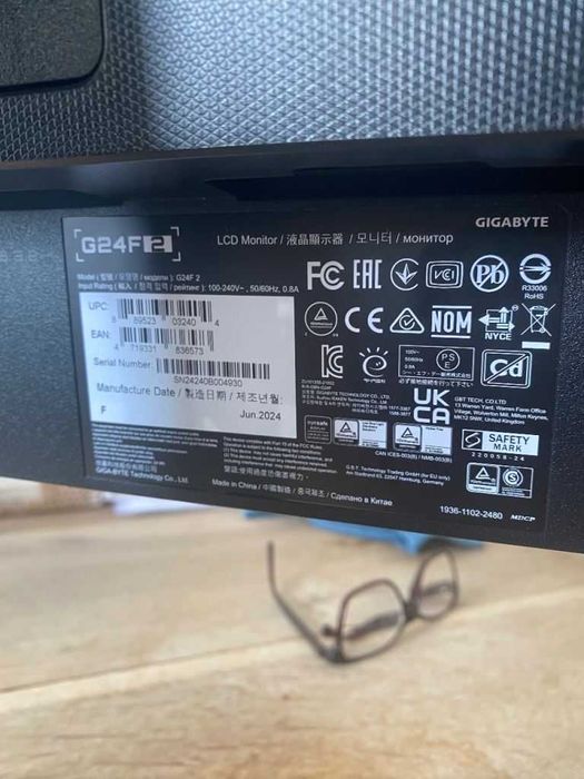 Monitor Gaming LED IPS Gigabyte Arm Edition 31.5", UHD (3840x2160), 144Hz, 1ms