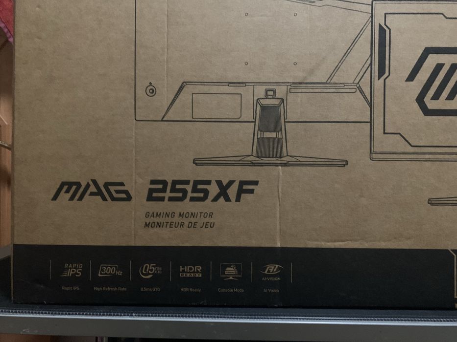 Монитор 24.5" MSI MAG255XF черный