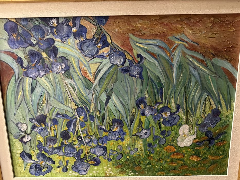 Картина ван гог ирисы