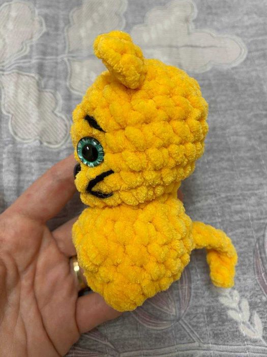Кошка вязаная игрушка