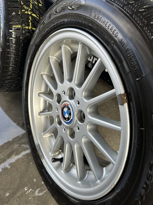 Jante BMW R16 OEM cu cauciucuri de iarna