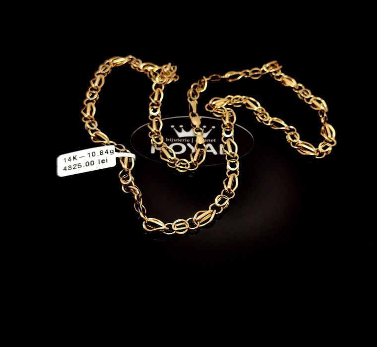Bijuteria Royal lant din aur 14k 10.84 gr