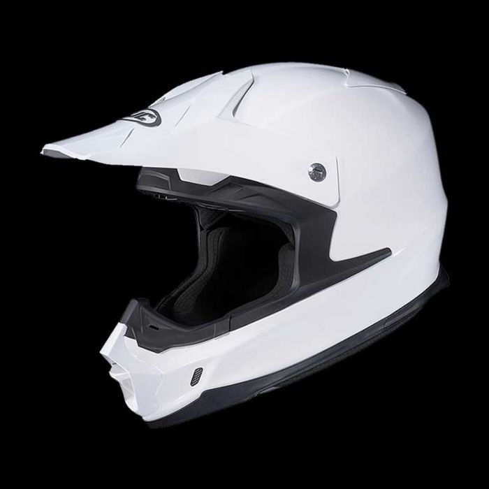 Casca moto XS de enduro HJC FX-Cross + manusi Macna Darko Grey S