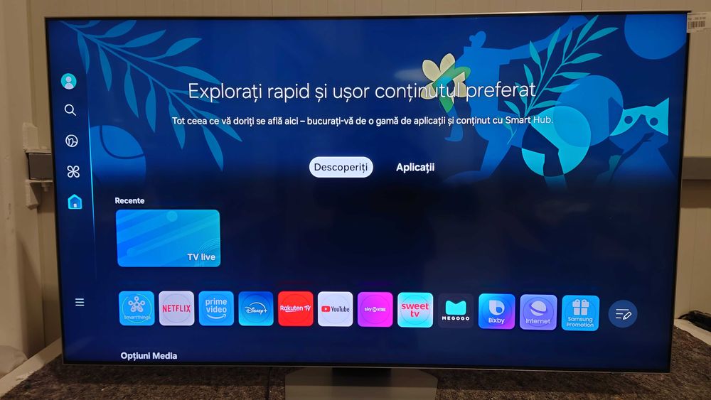 Televizor Neo QLED Smart SAMSUNG 65QN85C, Ultra HD 4K, HDR, 163cm