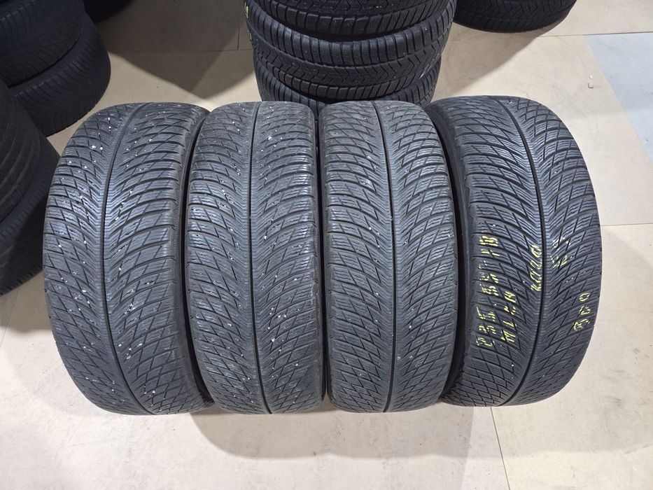 Set 4 anvelope SH iarna Michelin 235/55/18