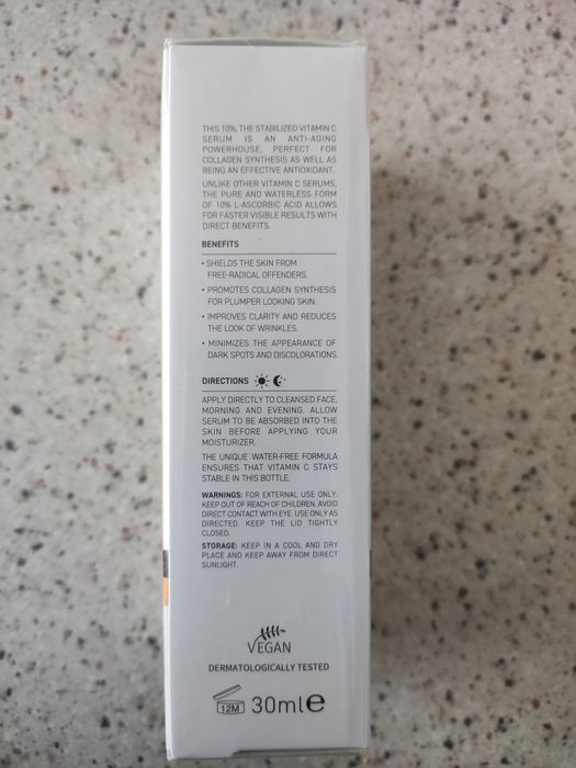 Vitamina C pura pentru ten 30ml - sigilat - expira iulie 2028