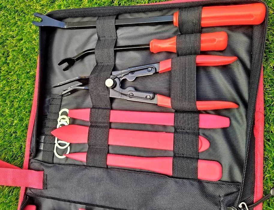 Kit Scule Demontare Plastice Tapiterie, Interior Auto,Trimuri 19 Piese