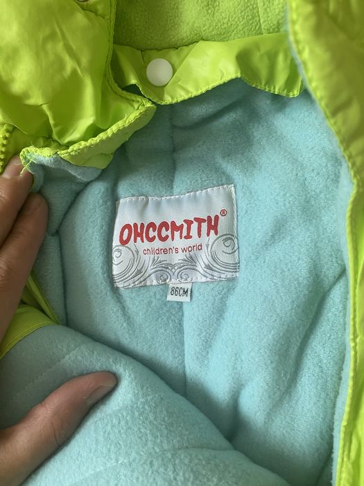Зимние комбинезоны ohccmith рост 86