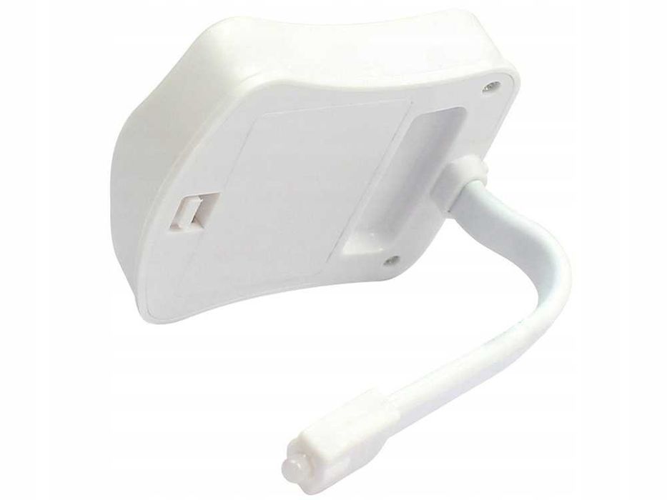 Lampa WC cu senzor de miscare si LED colorat iluminare pentru toaleta