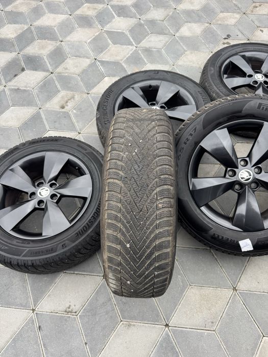 Jante Orig”Skoda R17(5x112)”Kodiaq/Karoq/Superb/Octavia/Tiguan/Q3~