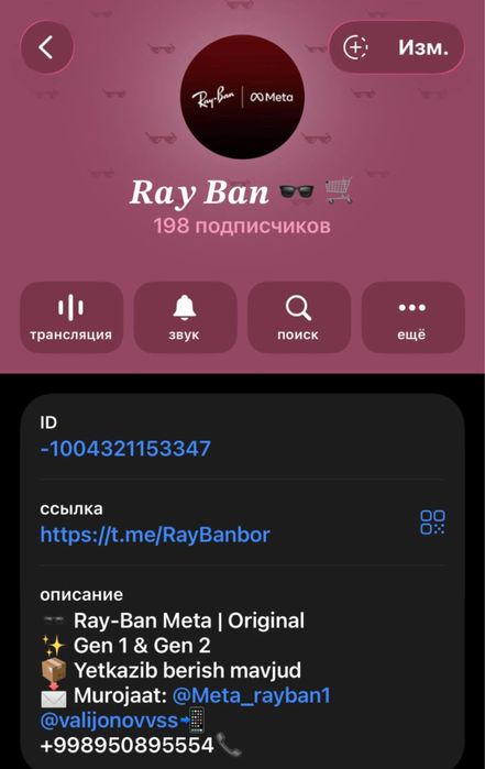 Ray ban meta gen 1