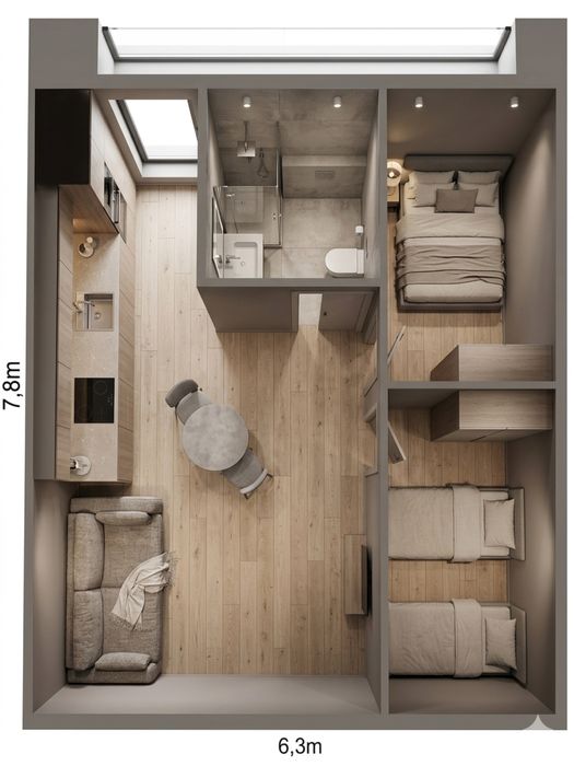 Готовый дом модульный