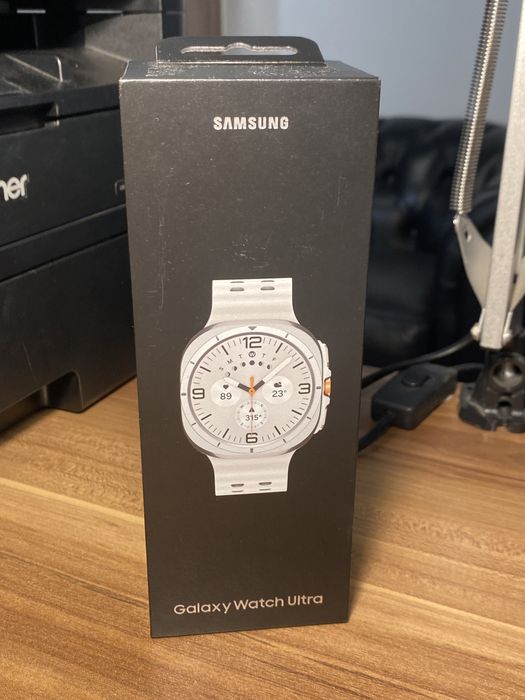 Samsung Galaxy Watch Ultra 47 mm, GPS+Cellular, White, Ca nou, Cod produs: 2686
