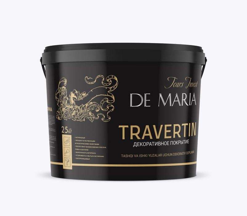 Travertin dekorativ qoplama