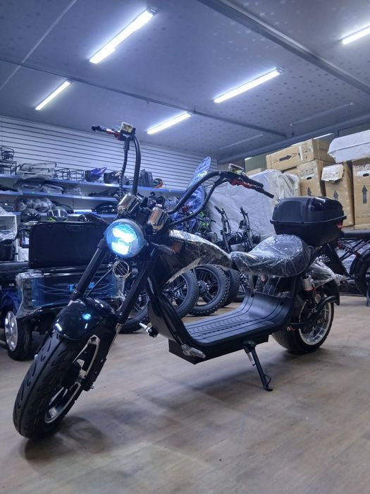 Электроскутер CityCoco Харлеу новый электро 3000watt купить велик новы
