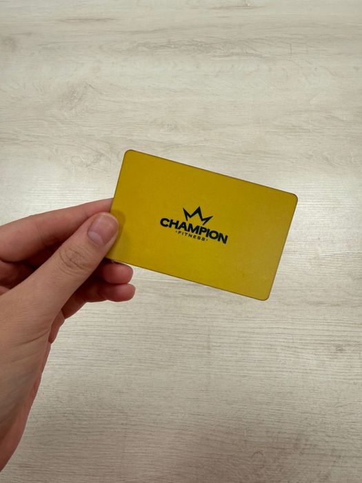абонимент в спортзал Чемпион