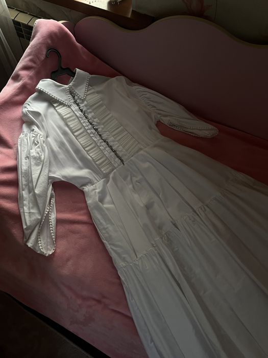 Платье от Gizia/ белое платье/ платье на вечер