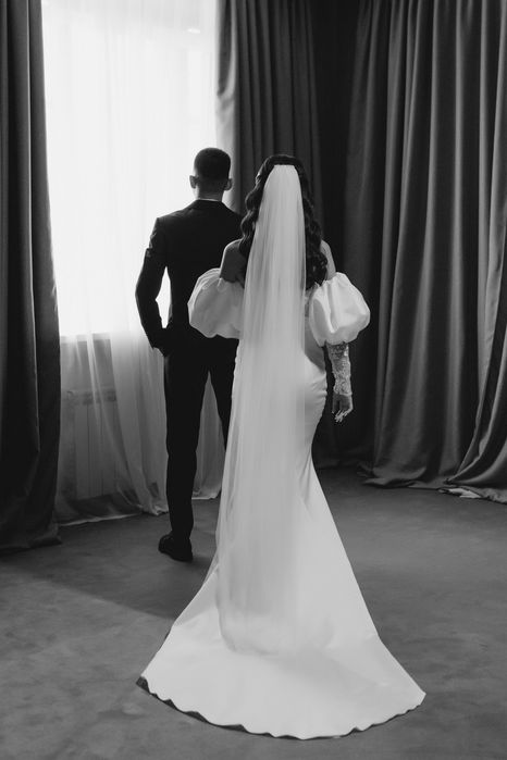 продам свадебное платье, фата в подарок