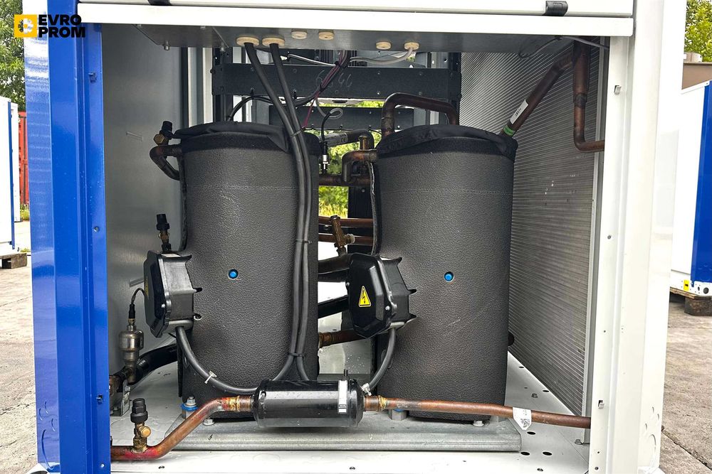 Chiller răcit cu aer CARRIER 30RB 080R – 81.1 kW | chiller 65 kw pret | Nou | R32 | Recuperare căldură