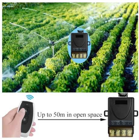 Безжично Wireless 433MHz дистанционно DC 12V-72V 30A
