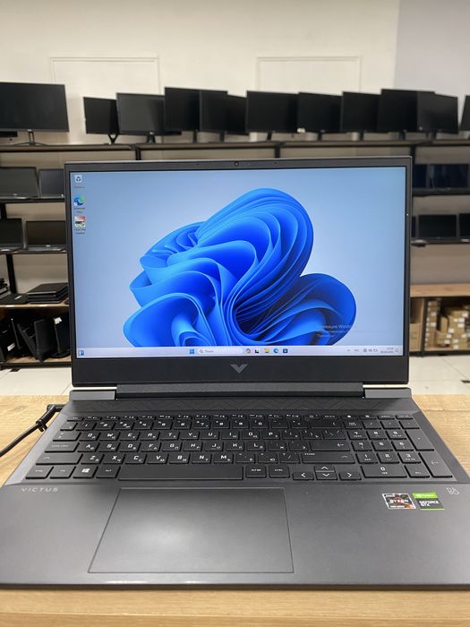 Игровой ноутбук HP Victus AMD Ryzen5-5600H/RAM8/SSD512/GTX1650