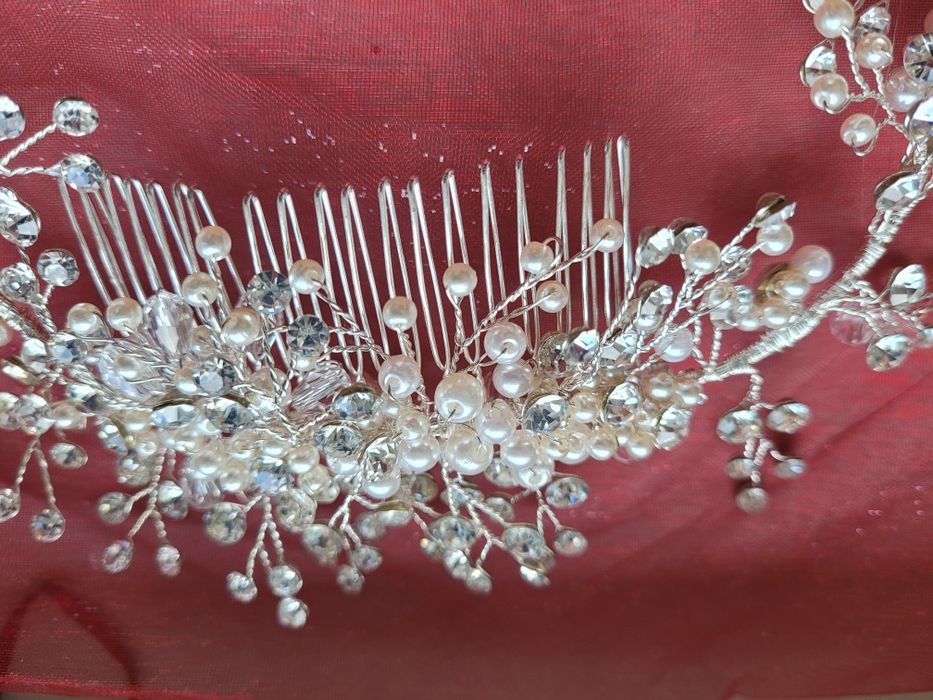 Diadema mireasa glamdea