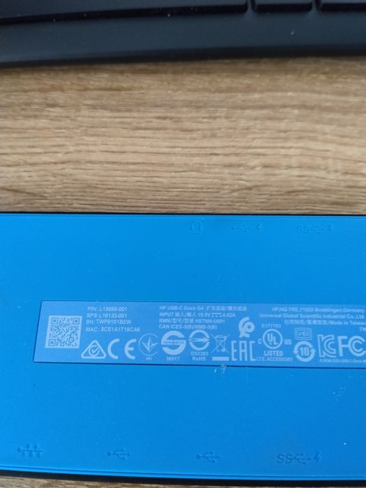 HP USB C Dock G4 statie noua andocare universala laptop încarcator 90w