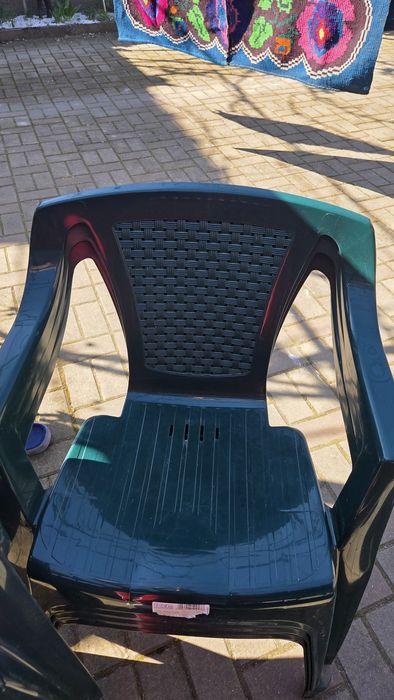 Set de 6  scaune vara si masa ovala