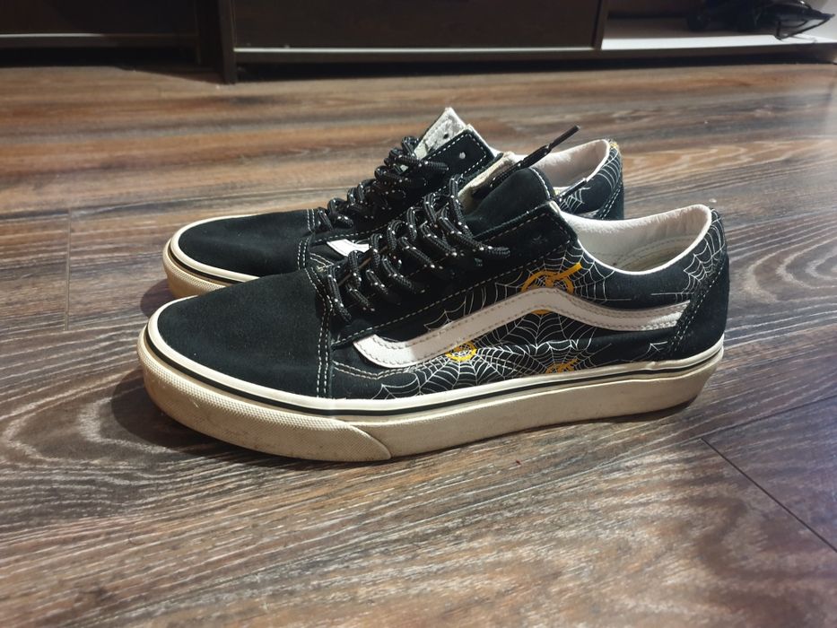 Vans old skool printed - spider web