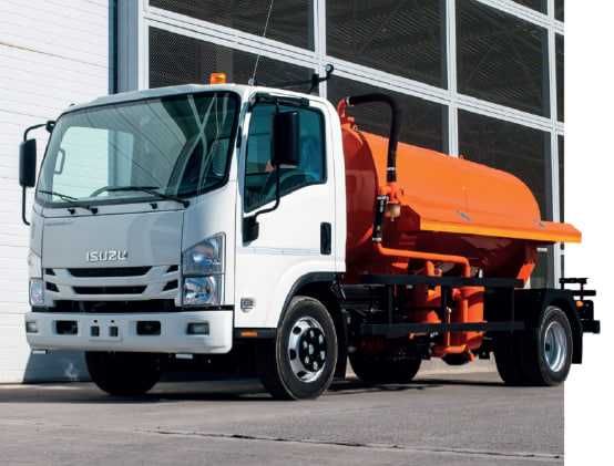 Спец.автомобиль ассенизация ISUZU NPR 82 L CNG COMFORT