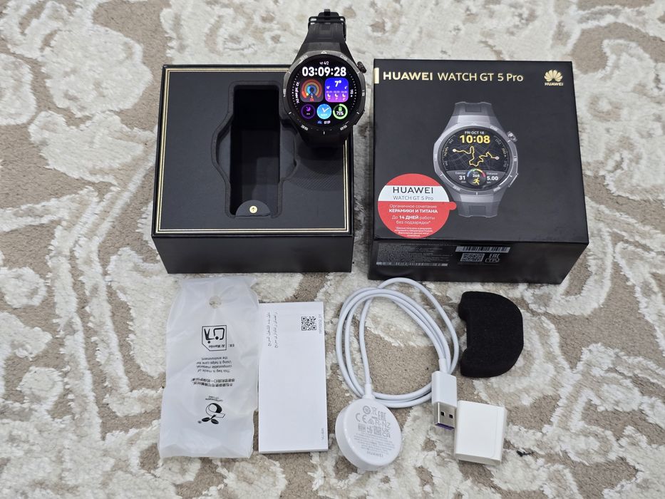 Huawei watch gt 5 pro 46мм