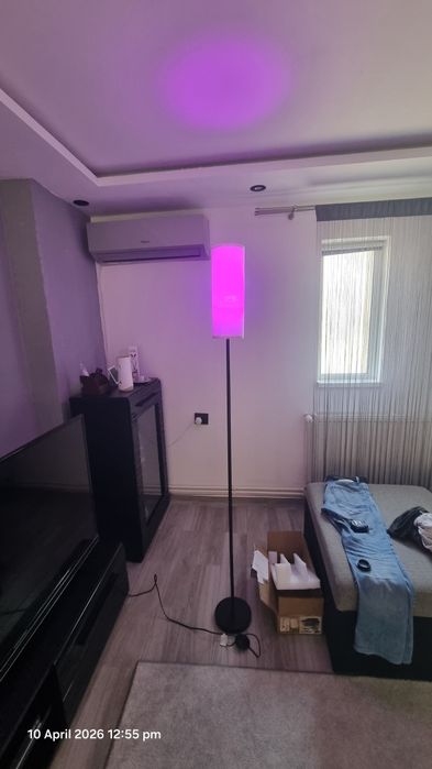 Set 2 lampi RGBW de podea