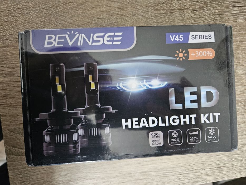 Set becuri Led H7 Bevinsee auto