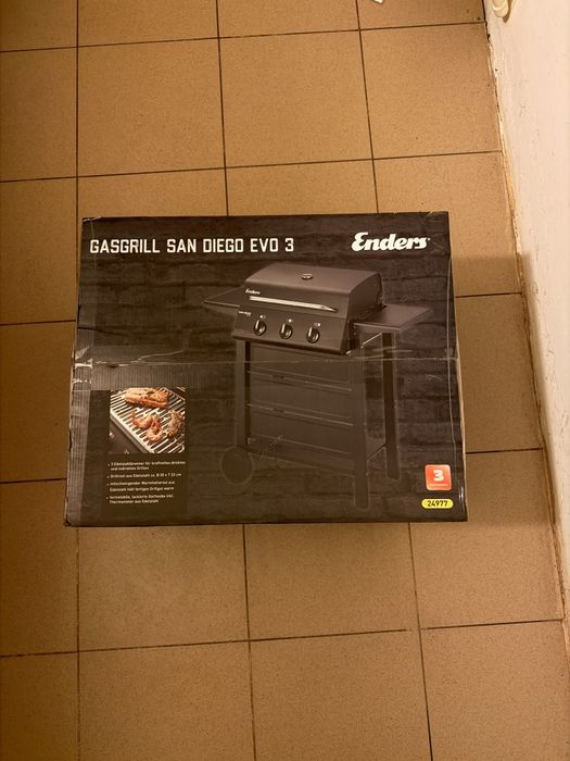 Grătar pe gaz San Diego Evo 3 Enders