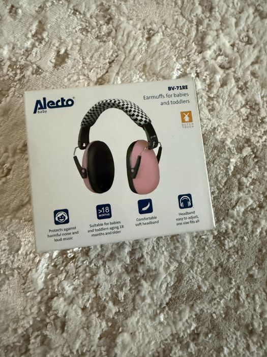 Casti antizgomot Alecto bebelusi