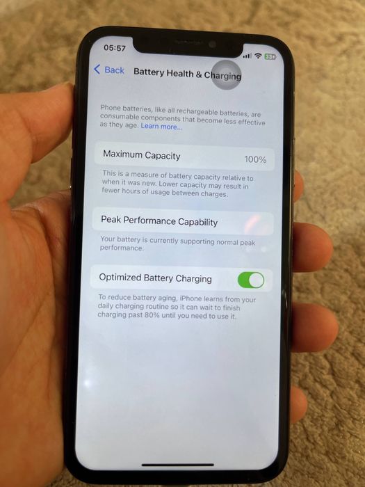 iphone X на 256 гб