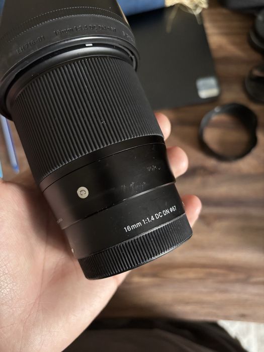 Обьектив Sigma 16mm f1.4 Sony E Mount