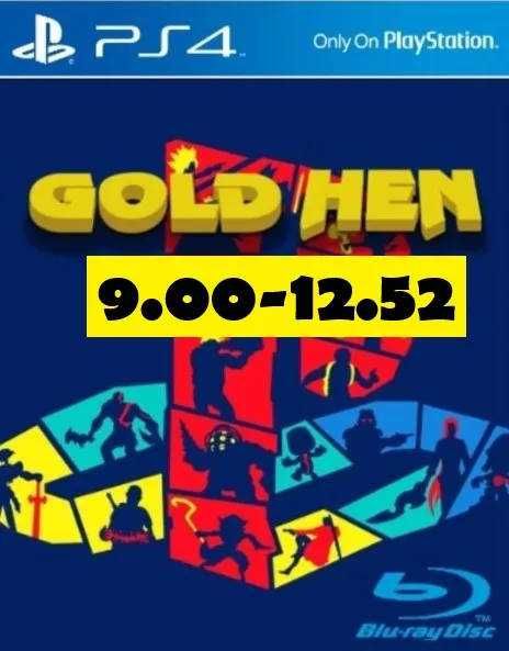 диск для прошивки Sony Playstation PS4 GoldHen blu-ray disc + 5 игр