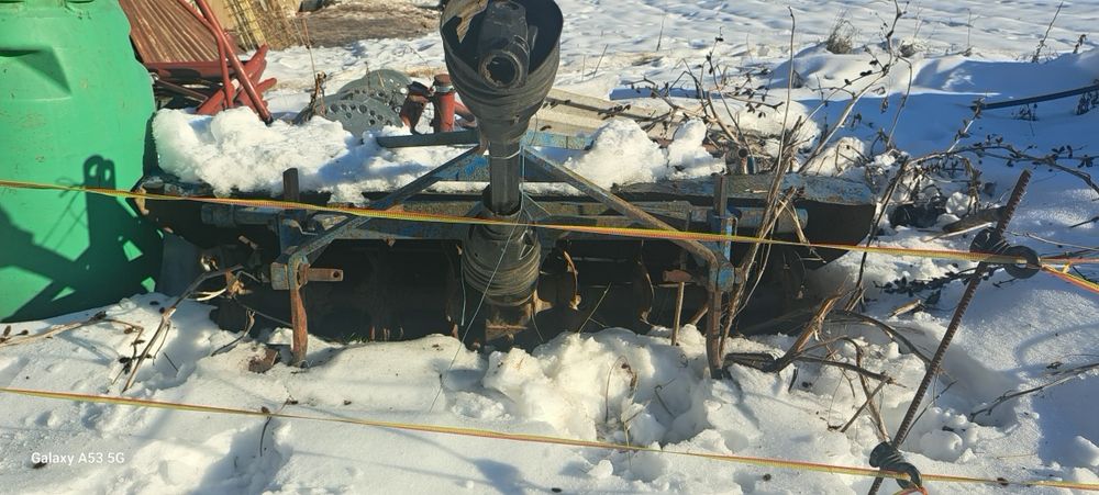 Tractor fiat 45 universal cu plug, freza coasă si grebla